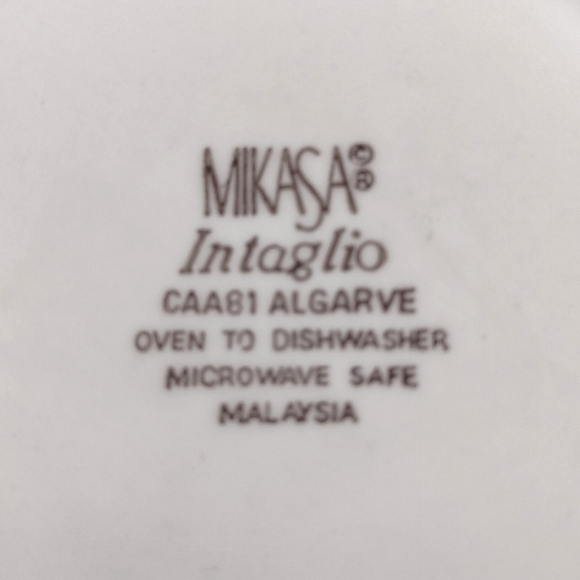 MIKASA in taglio CAA81 ALGARVE  set of 4 té/ coffee cups - Picture 6 of 9